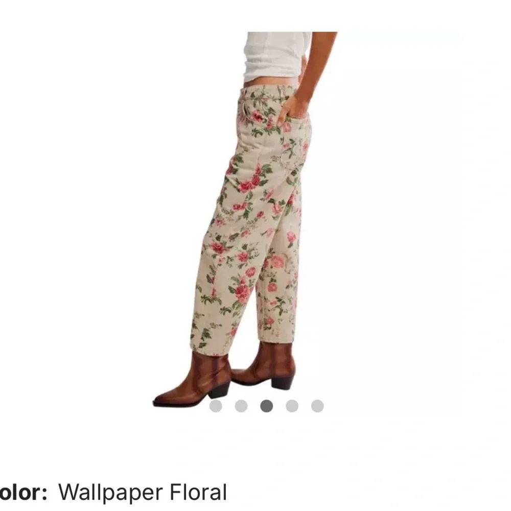 Free People We The Free Deep Trance Boyfriend Floral - Picture 3 of 8